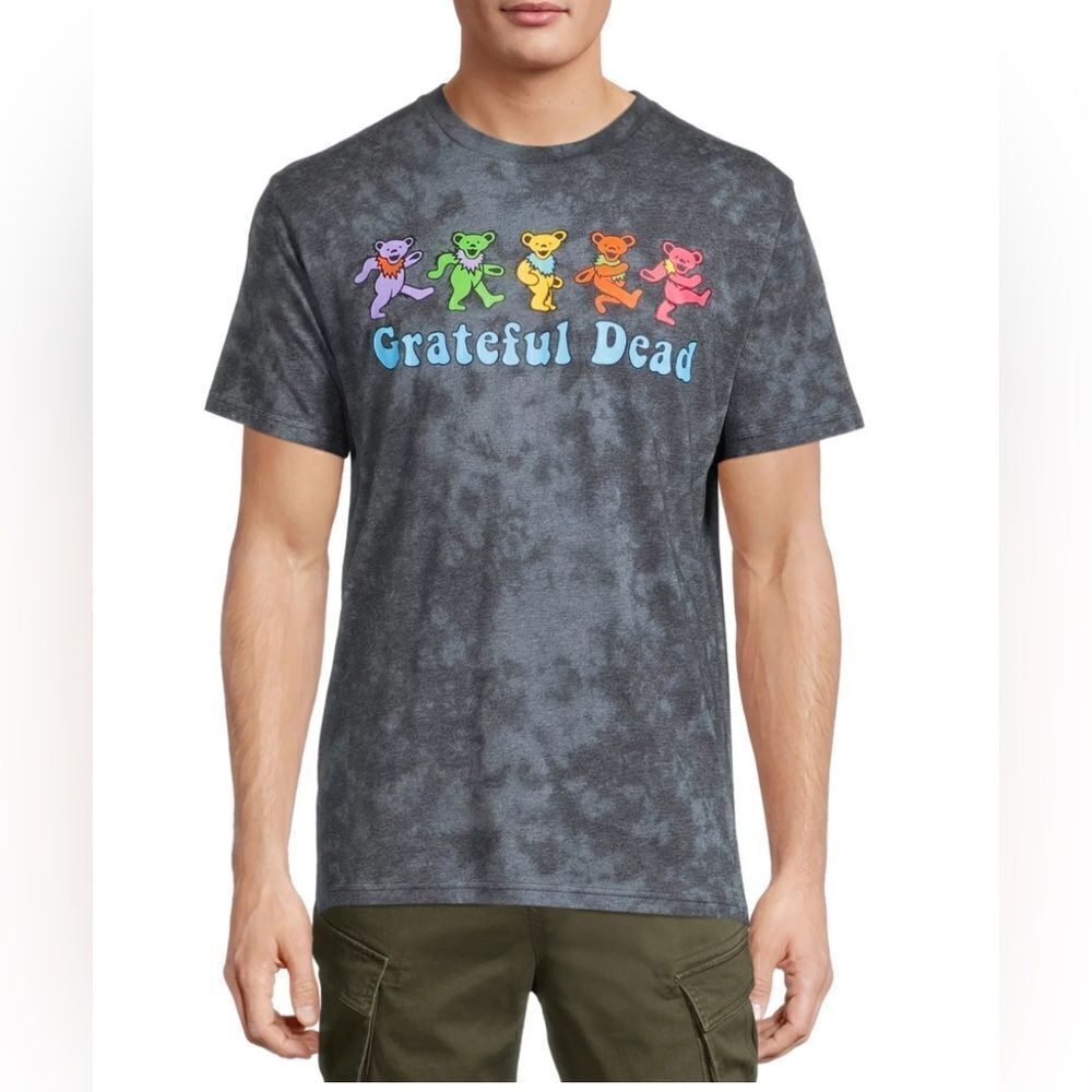 Grateful Dead Tie-Dye Dancing Bears Retro Hippie 60's Band T-Shirt Sz 3X
